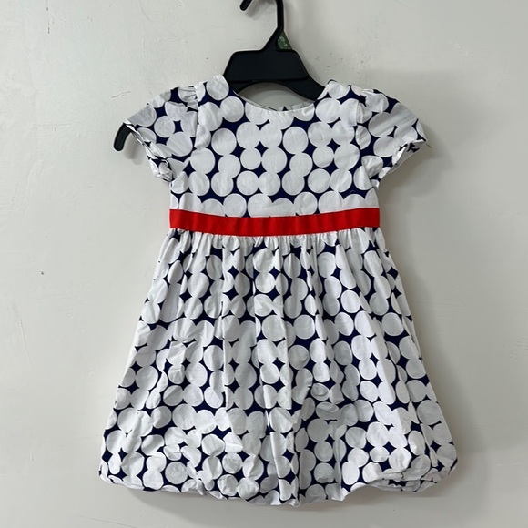 Gymboree Black and White A-Line Sundress with Flutter Sleeves - Picture 1 of 2